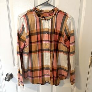 J.Crew Plaid Button Down